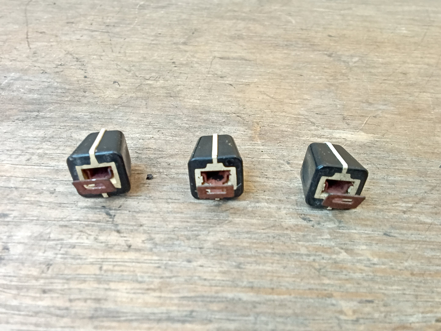 87-91 Black Heater Knob Set (Used) F150 F250 F350 Bronco