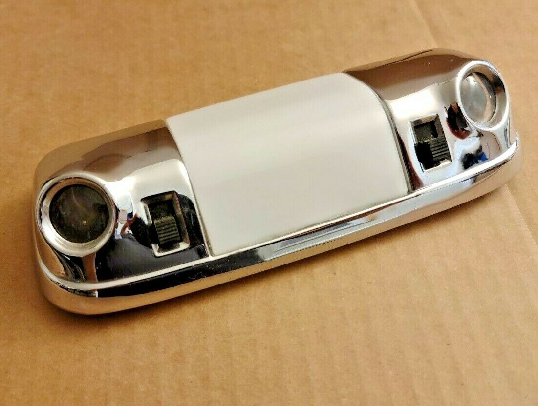 80-96 Chrome Map/Dome Light (Used) Ford F150 F250 F350 Bronco