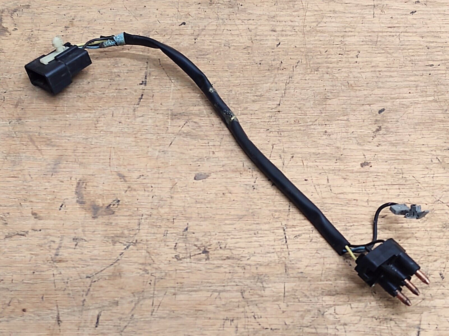92-96 Clock Spring 3 Prong Harness Wide Connector (Used) F150 F250 F350 Bronco OEM