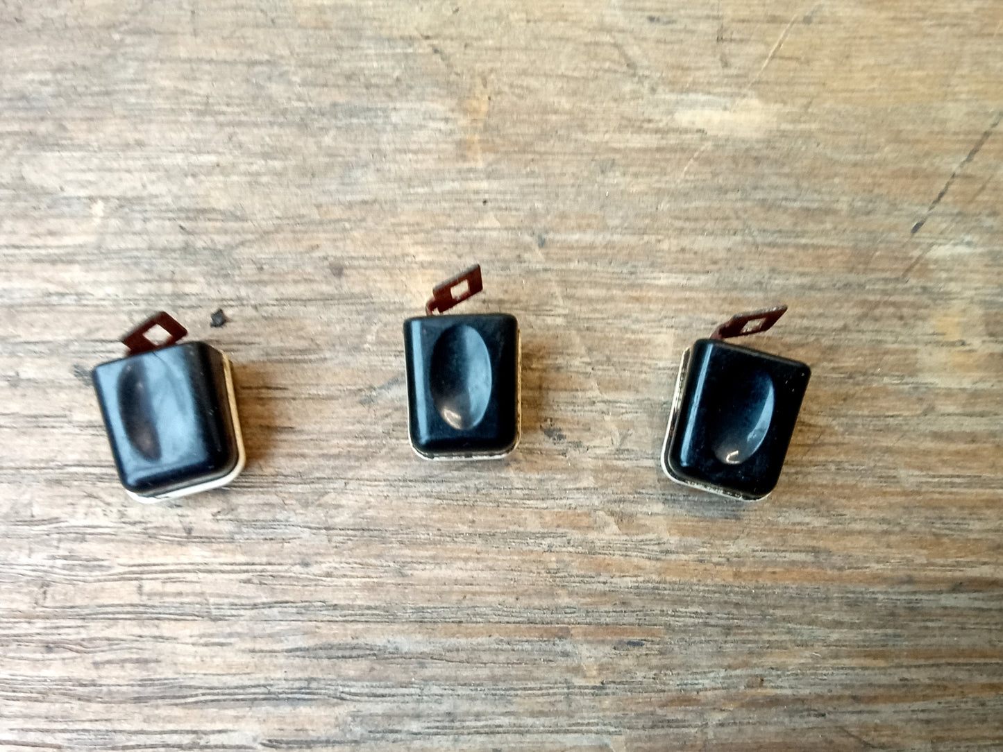 87-91 Black Heater Knob Set (Used) F150 F250 F350 Bronco
