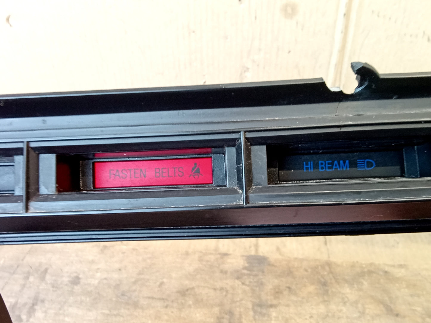 80-86 Silver Gauge Cluster Bezel (Used) F150 F250 F350 Bronco