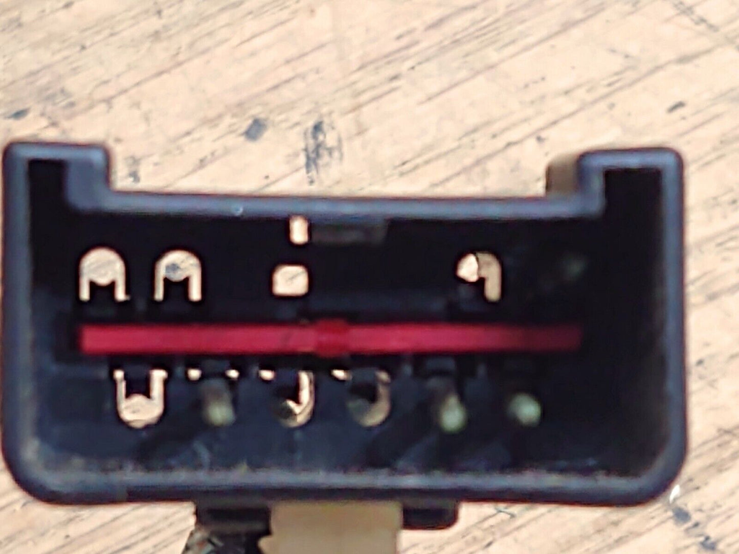 92-96 Clock Spring 3 Prong Harness Wide Connector (Used) F150 F250 F350 Bronco OEM
