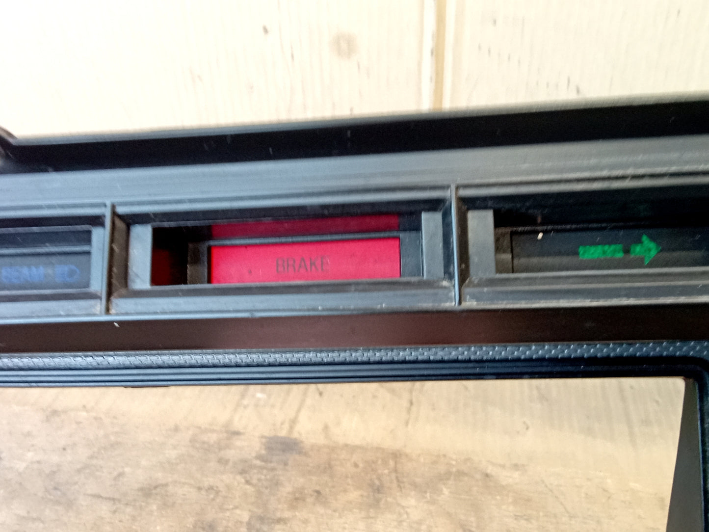 80-86 Silver Gauge Cluster Bezel (Used) F150 F250 F350 Bronco