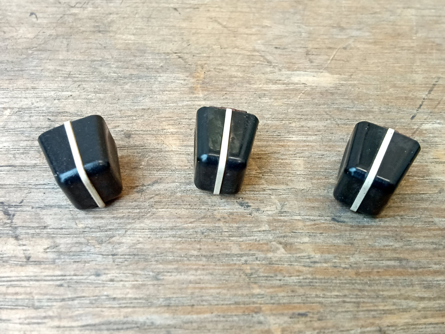 87-91 Black Heater Knob Set (Used) F150 F250 F350 Bronco