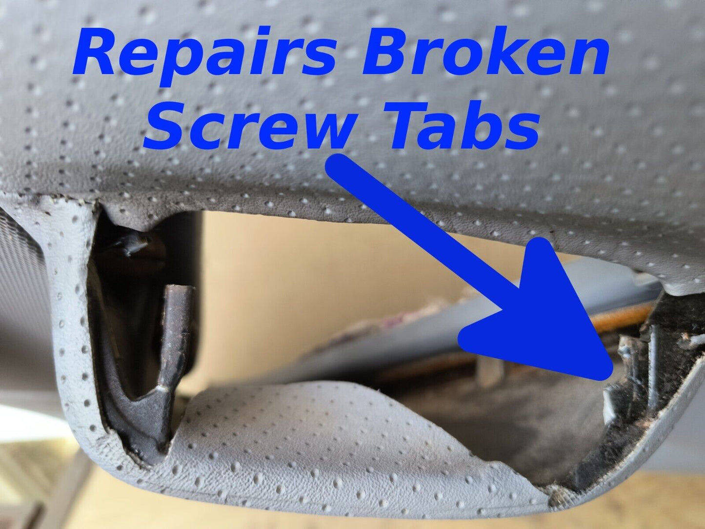 1992-1997 Ford Crew Cab Deluxe Power Door Panel Repair Brackets F250 F350 OBS