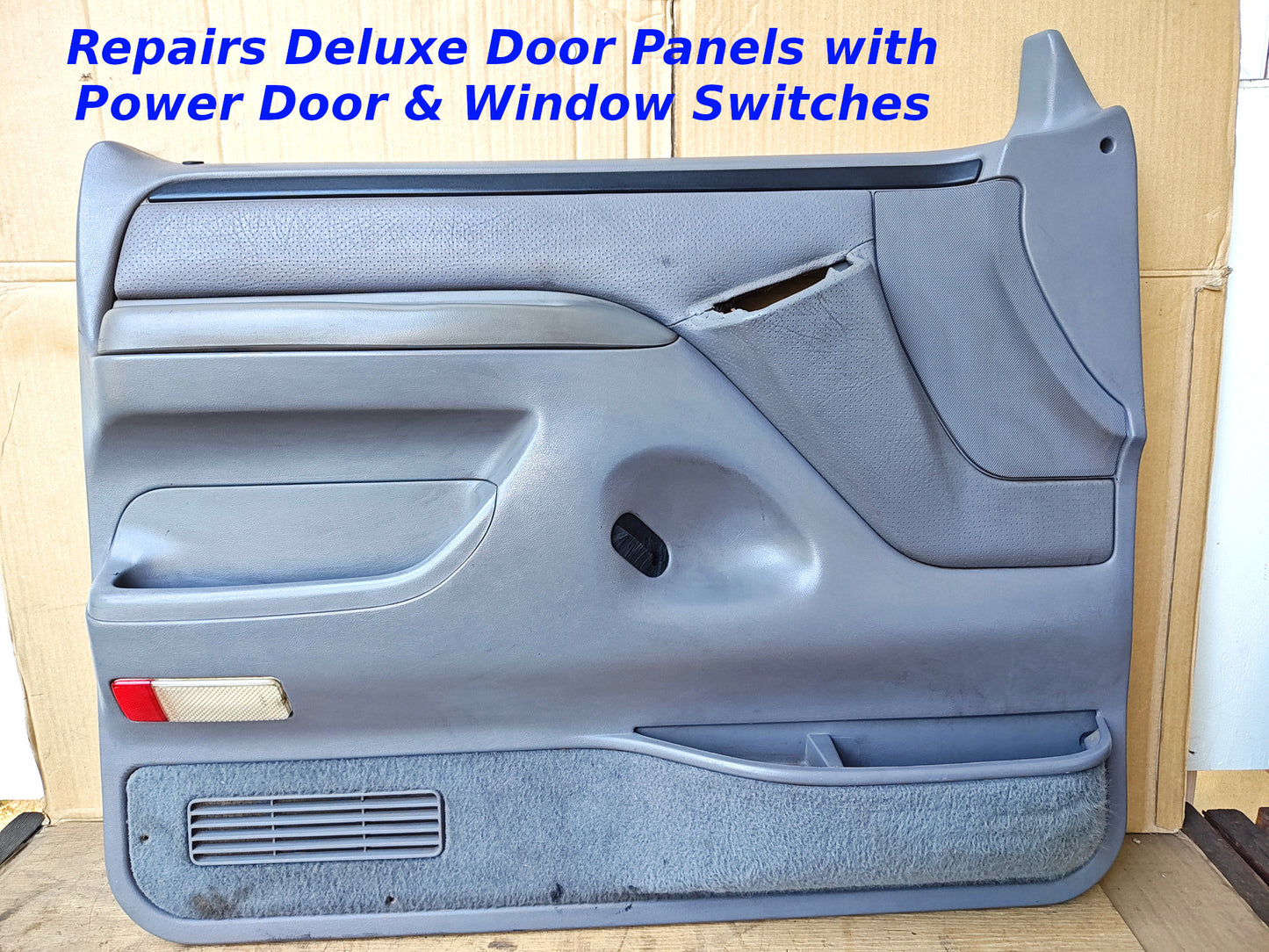 Deluxe Power Door Panel Repair Brackets - OBS 1992-1997 Bronco F150 F250 F350