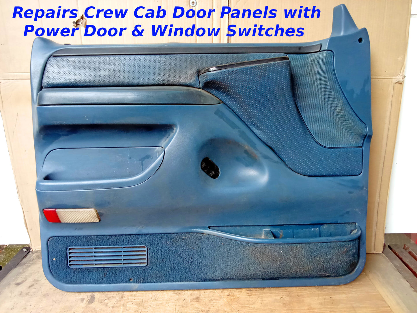 Crew Cab Deluxe Power Door Panel Repair Brackets - OBS 1992-1997 Bronco F150 F250 F350